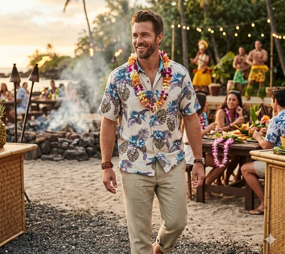 Tommy Bahama Mens XXL 100% Silk Hawaiian Camp Shirt Tropical Floral Monstera SS
